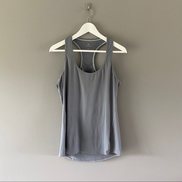 Athleta Active Wear Tank Top Gray Sz Medium - Picture 1 of 10